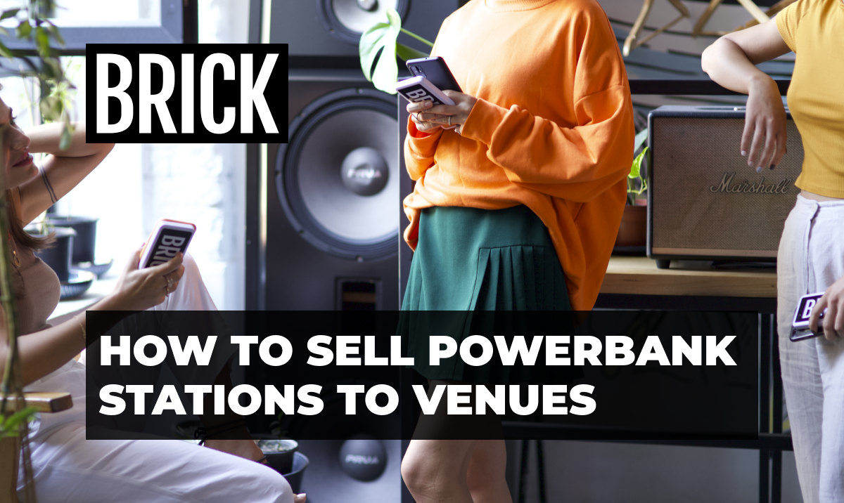 How to sell powerbank stations to venues