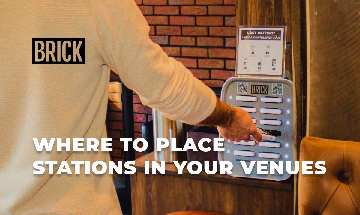 Where to place stations in your venues