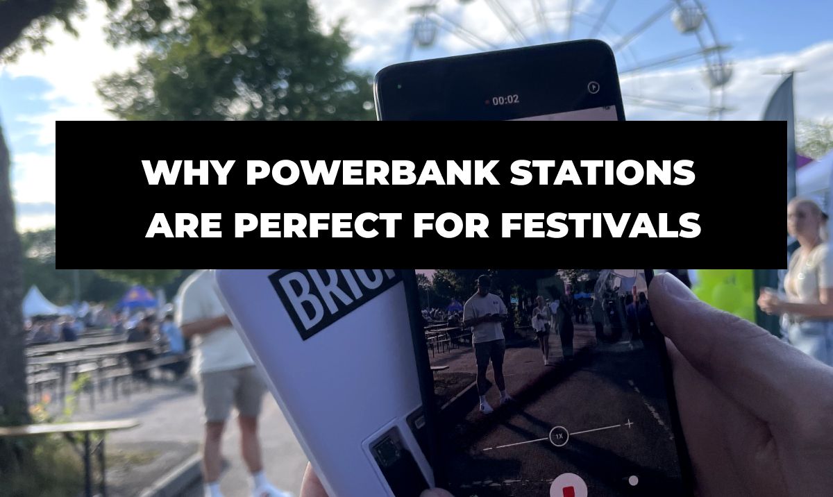 Why Powerbank Stations are Perfect for Festivals