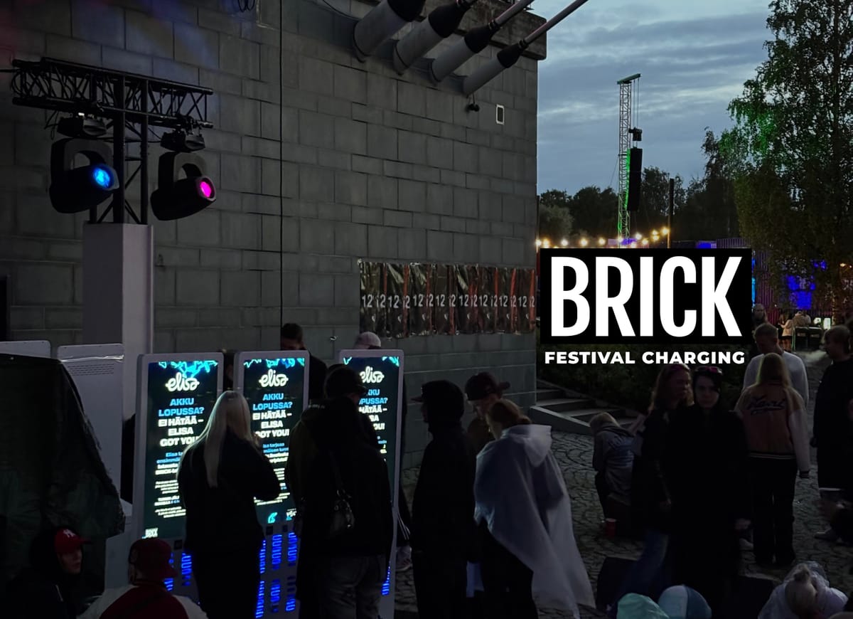 Powering Festivals Smarter: Brick’s New Festival Powerbank Swapping Solution