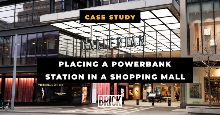 Case Study - Placing a Power Bank Station in a Shopping Mall