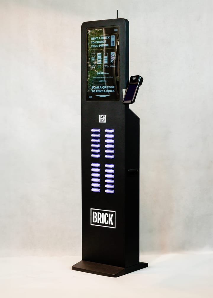 Introducing: Payment terminals for Brick powerbank stations